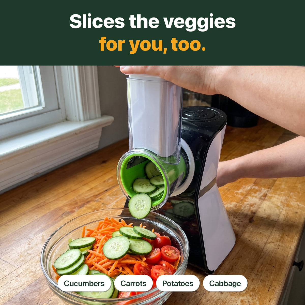 Marlo™ Electric Cheese Grater