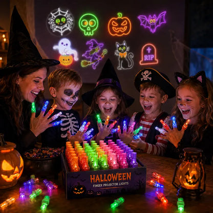 Halloween Finger Projector Rings