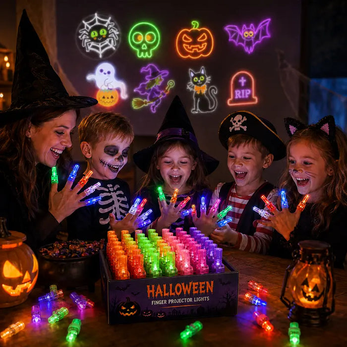 Halloween Finger Projector Rings