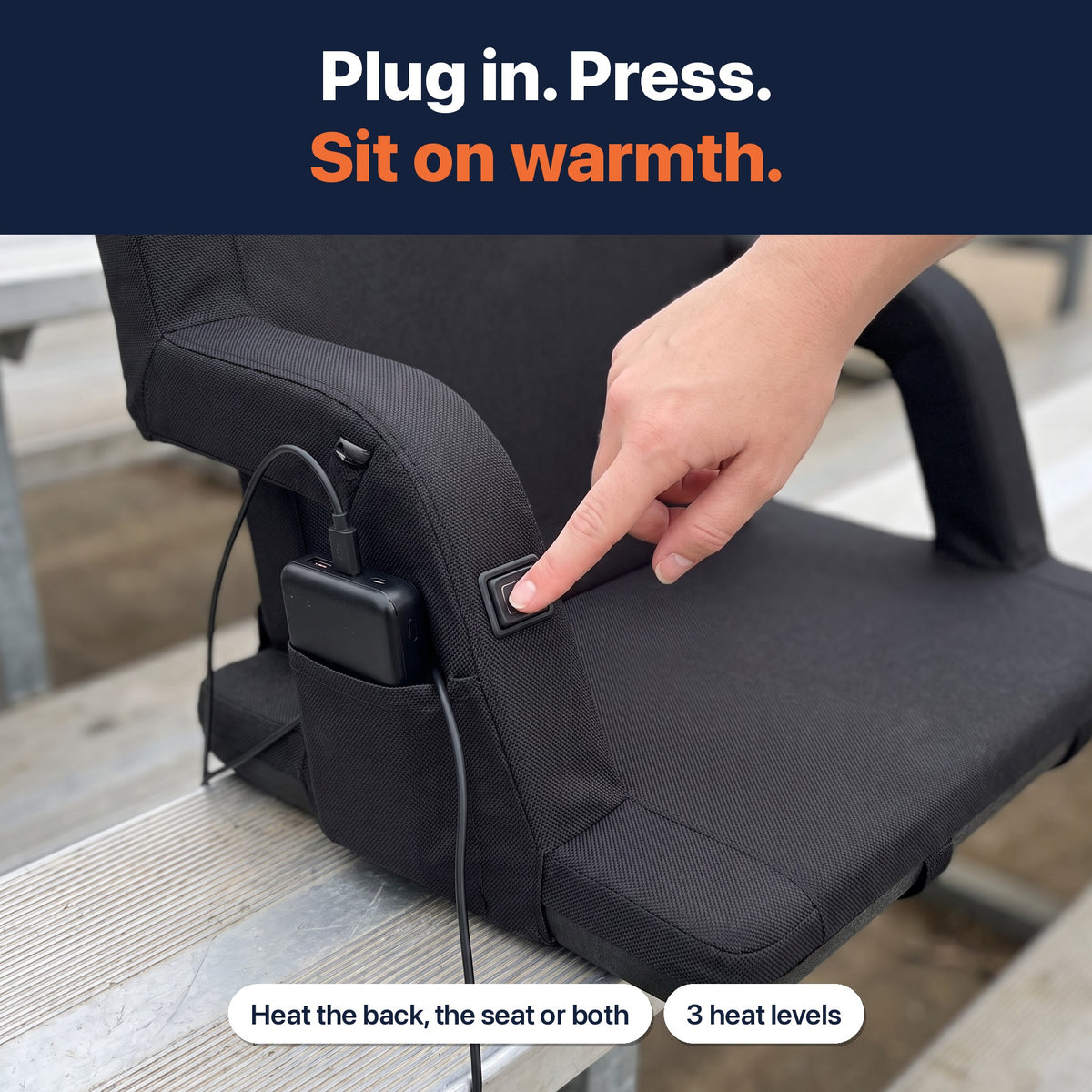 Marlo™ Heated Stadium Seat
