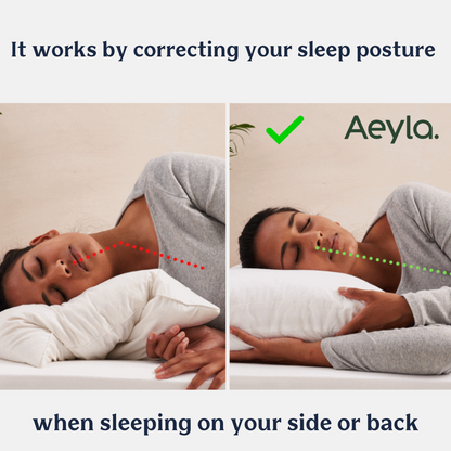Aeyla The Dual Pillow 2-in-1 Neck Support