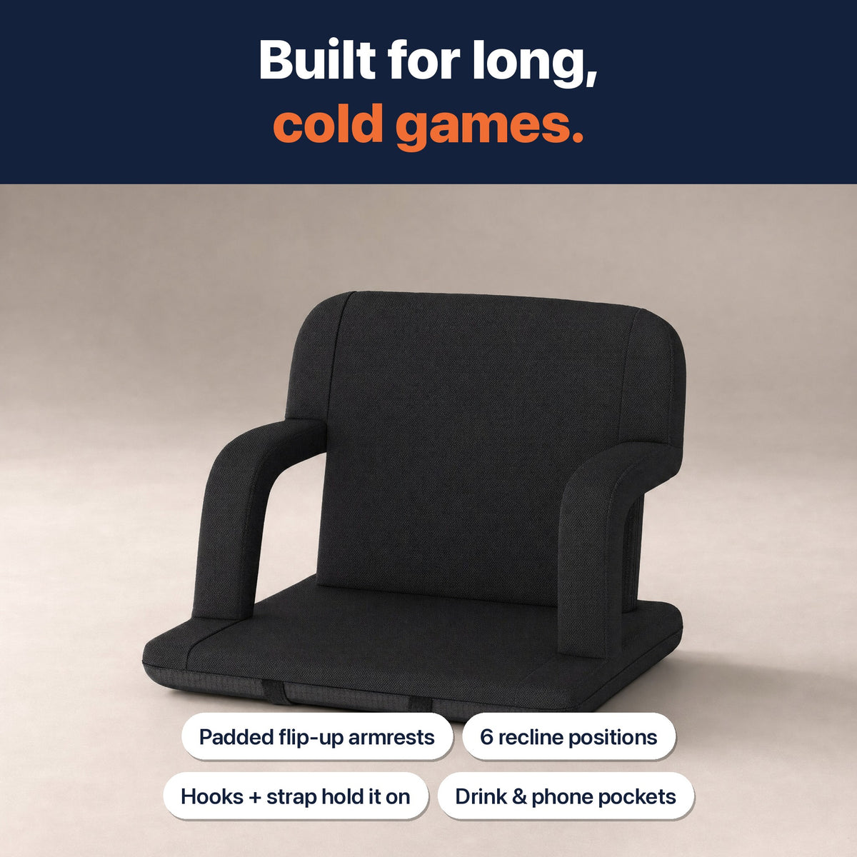 Marlo™ Heated Stadium Seat