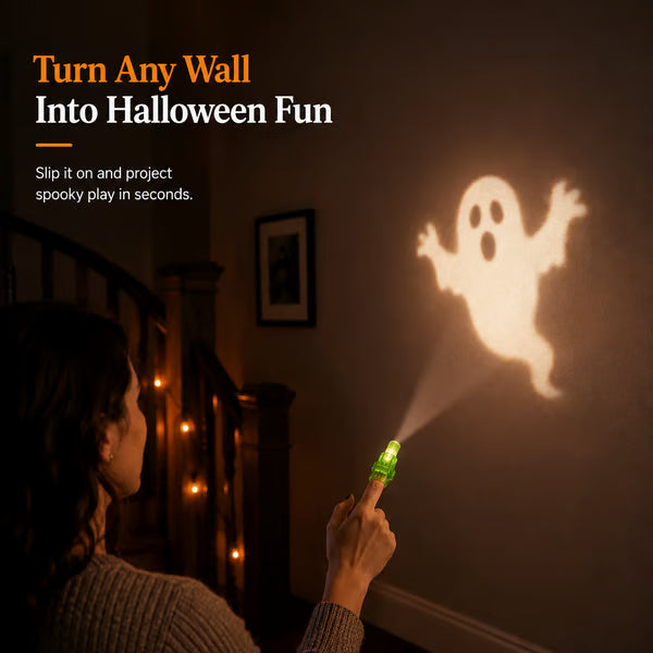 Halloween Finger Projector Rings