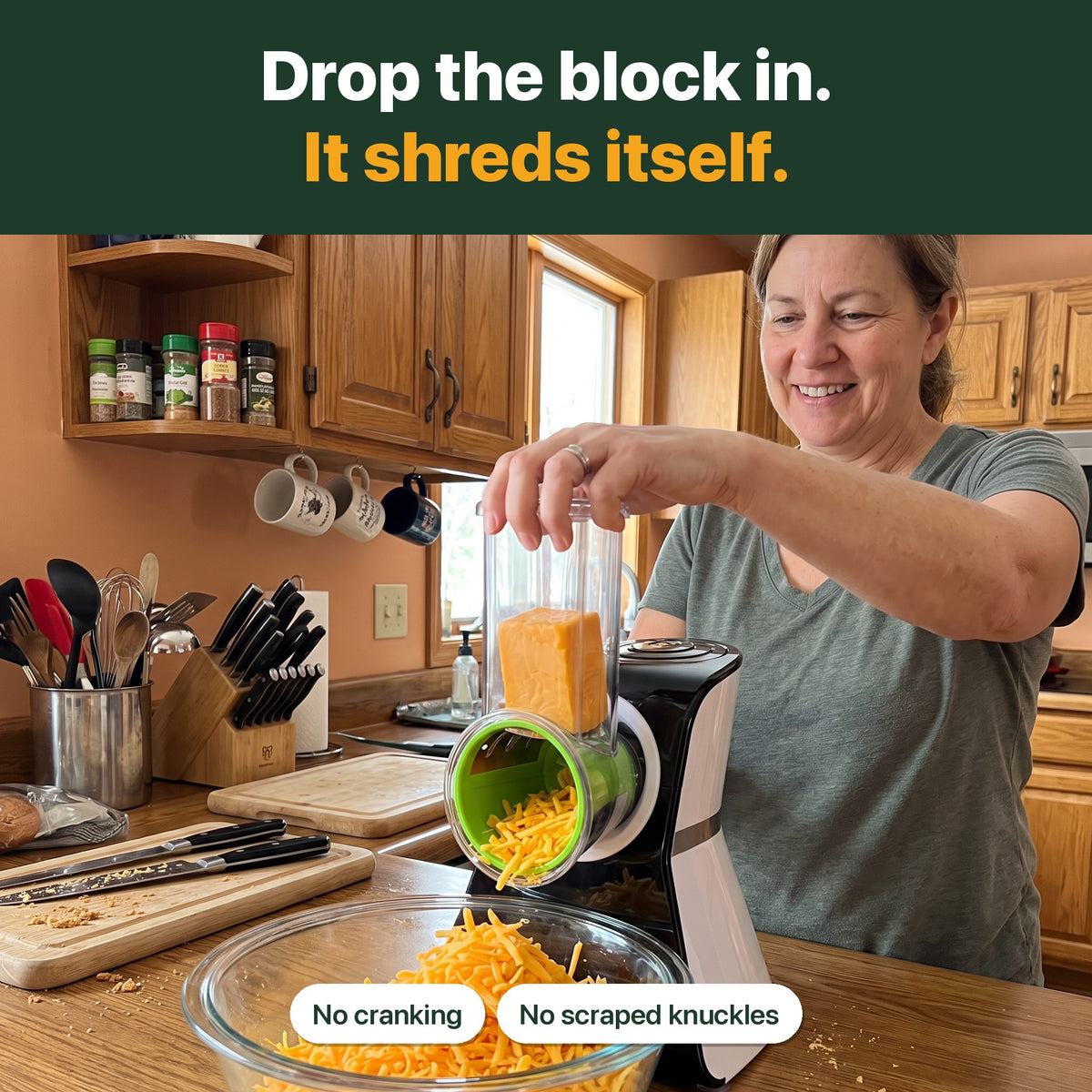 Marlo™ Electric Cheese Grater