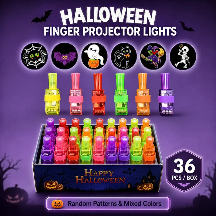 Halloween Finger Projector Rings