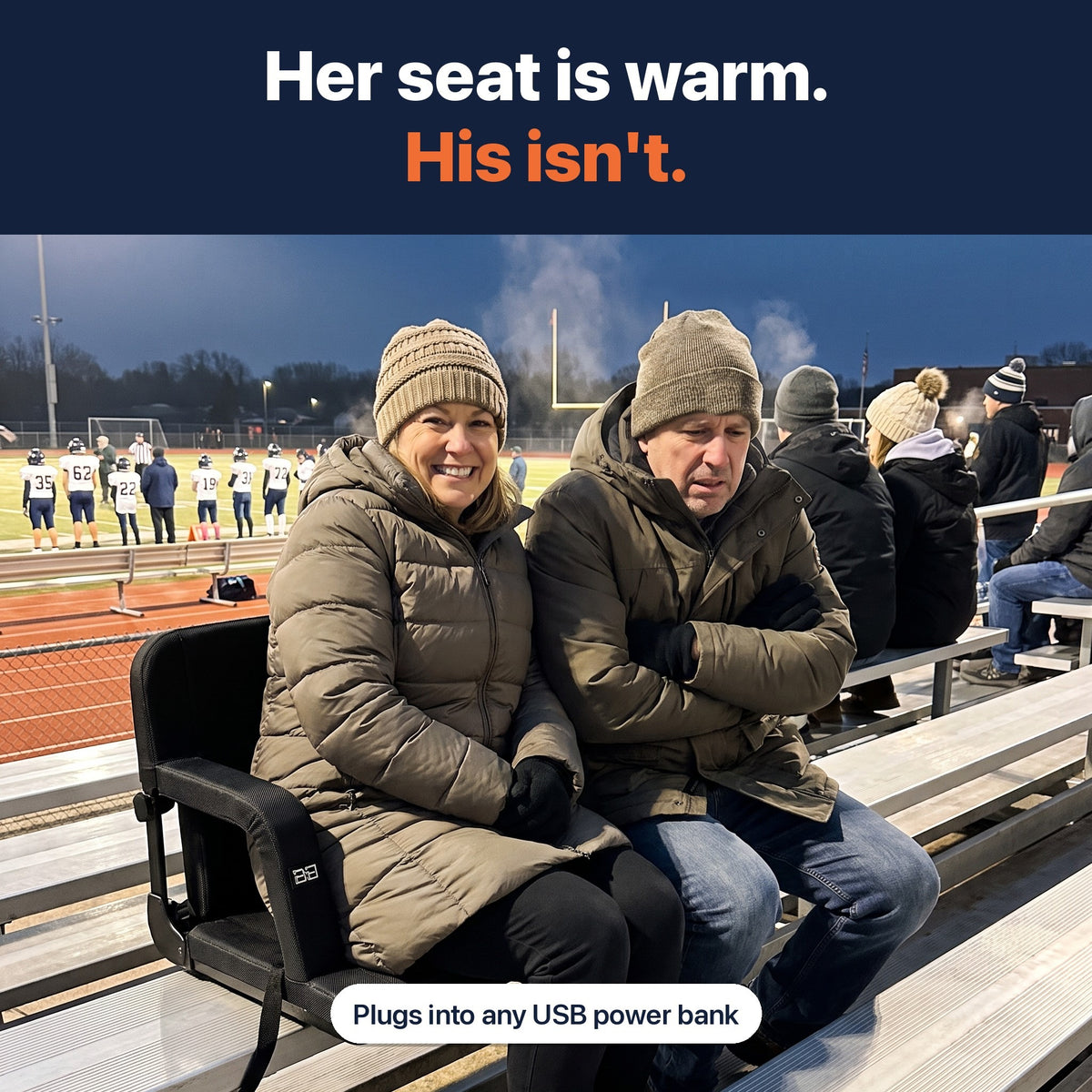 Marlo™ Heated Stadium Seat