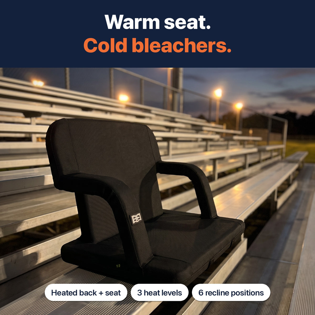 Marlo™ Heated Stadium Seat