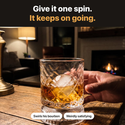 Marlo™ Spinning Whiskey Glasses