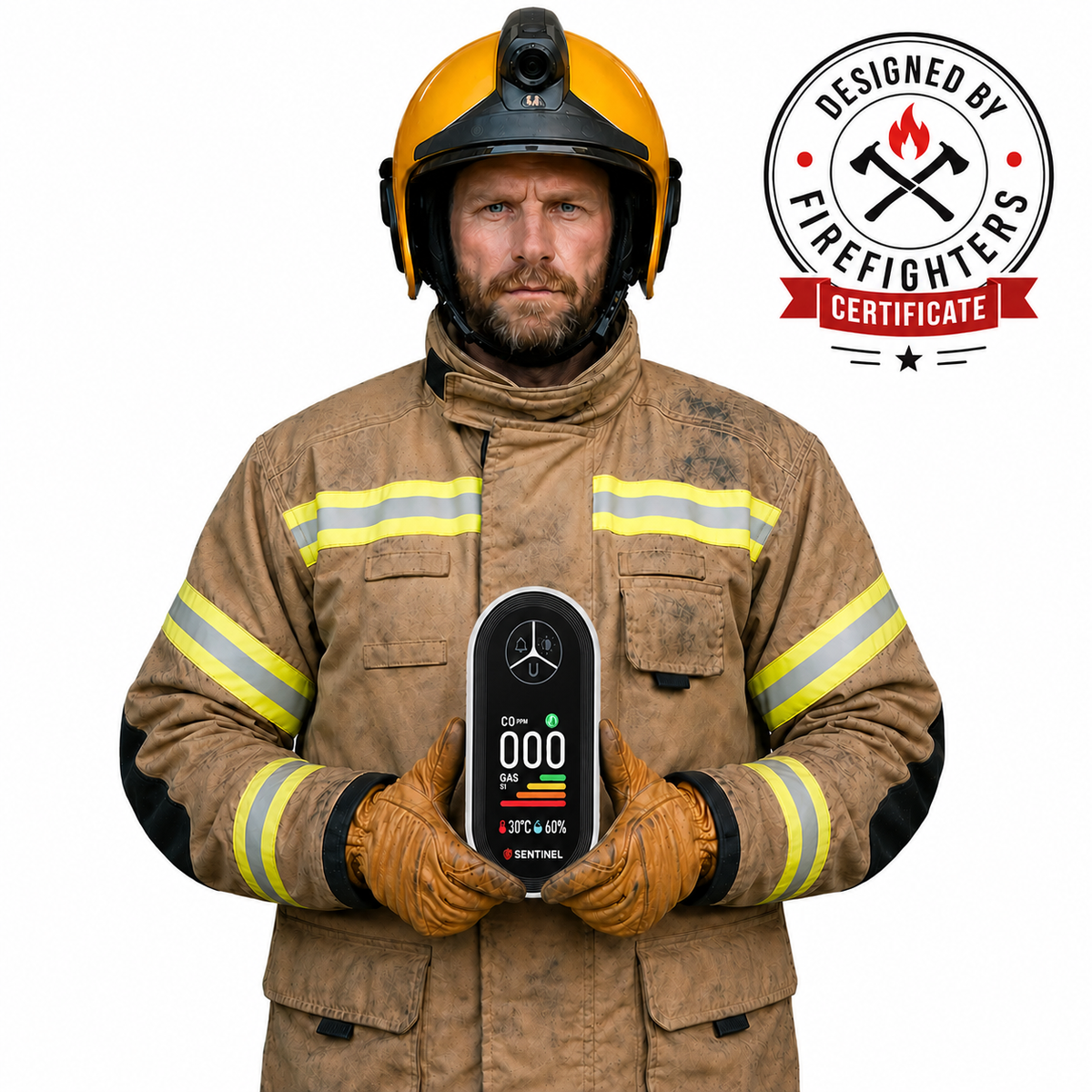 Sentinel 4-in-1 Carbon Monoxide and Gas Detector Plug-In