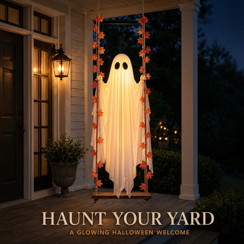 LED Light-Up Swinging Ghost™