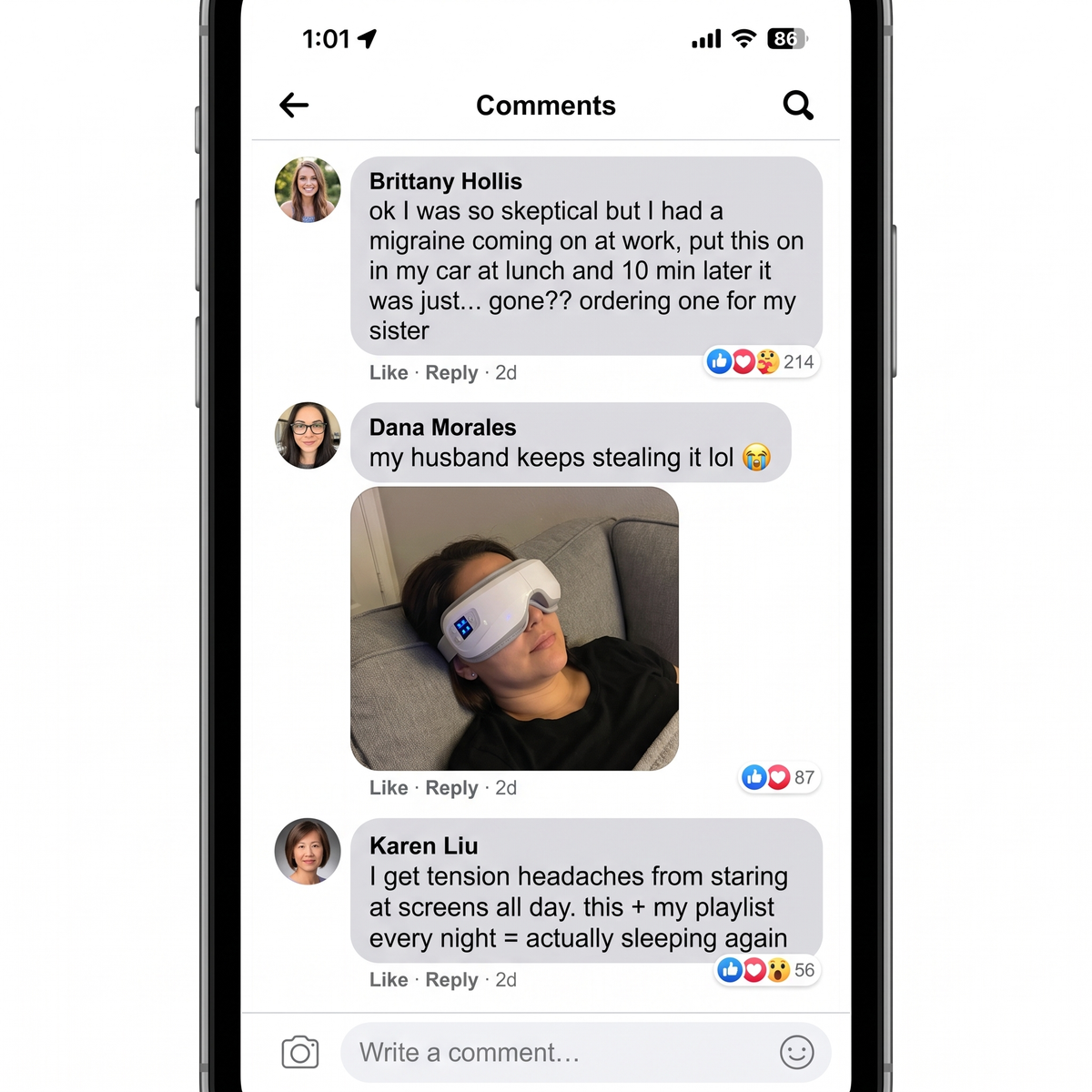Marlo Heated Eye Massager™